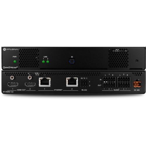 Atlona Dual Channel OmniStream AVoIP Decoder