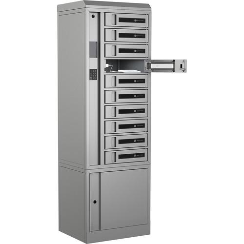 Bretford TechGuard Connect 10-Bay Charging Locker with RFID & PIN