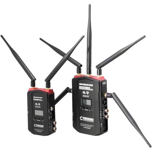 CINEGEARS Ghost-Eye Wireless HDMI & SDI Video Transmission Kit 400M V2