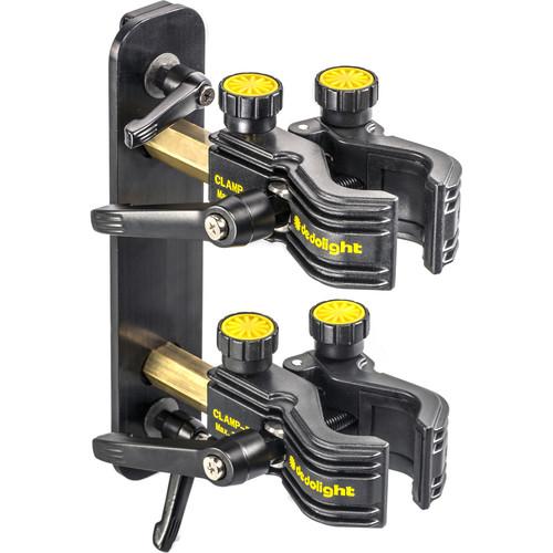 Dedolight Holder with Two CLAMP-D High-Precision Clamps for DEB1200D Ballast