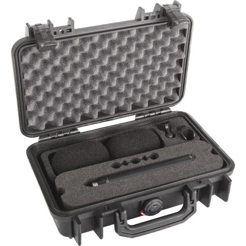 DPA Microphones d:dicate 4007A Stereo Pair with Clips and Windscreens in Peli Case Kit
