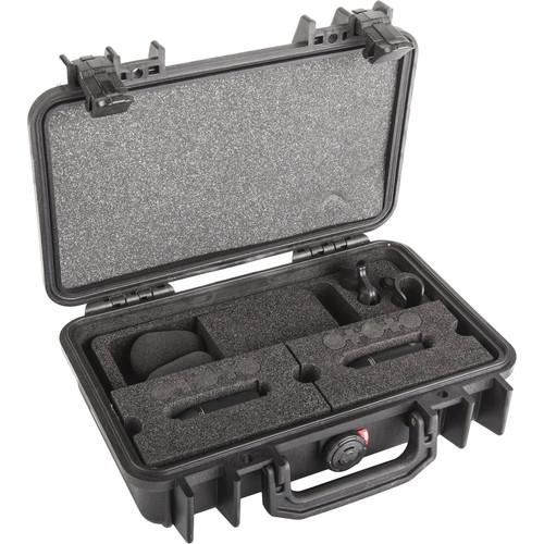 DPA Microphones d:dicate 4007C Stereo Pair with Clips and Windscreens in Peli Case
