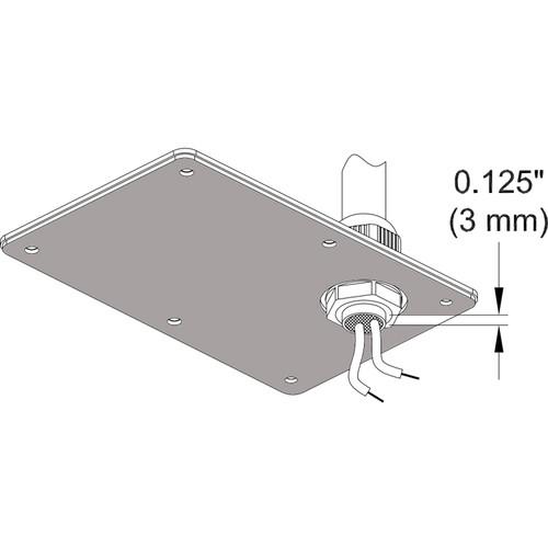 Electro-Voice CSG Single Gland Nut Cover for Select EVA, EVF, and EVH Series Loudspeakers