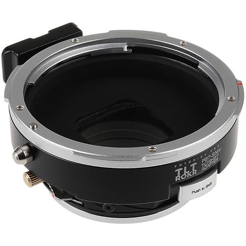 FotodioX Pro TLT ROKR Tilt Shift Adapter for Pentax 67 Lens to Sony A-Mount Camera