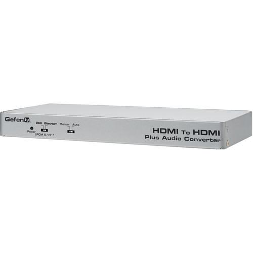 Gefen HDMI to HDMI Audio De-Embedder with Eight LPCM Audio RCA Outputs