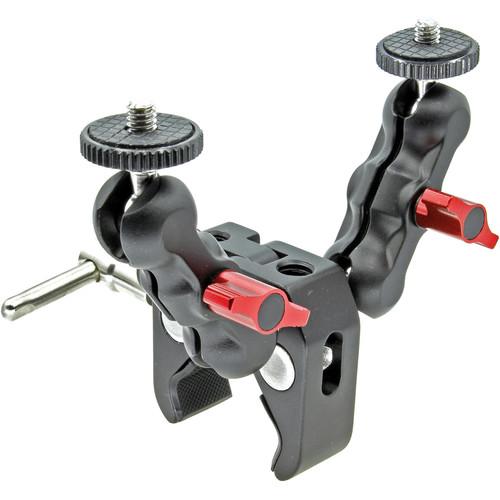 GyroVu Clamp Mount with Dual Mini 360° Swivel 1 4"-20 Mount