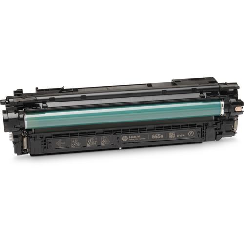 HP 655A LaserJet Enterprise Yellow Toner Cartridge