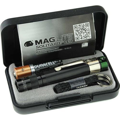 Maglite Solitaire Spectrum Series LED AAA Green Flashlight