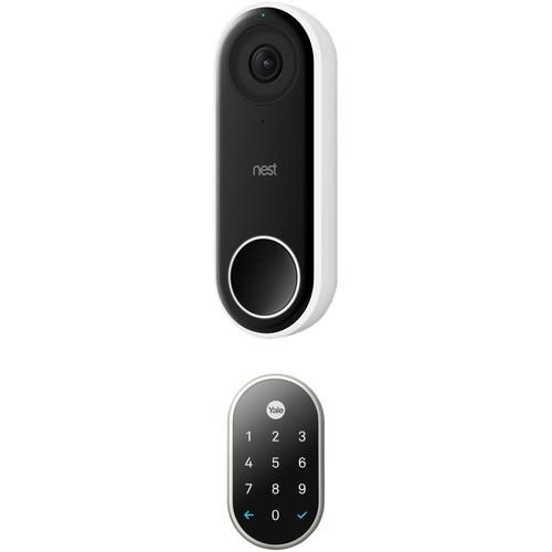 Nest Hello Video Doorbell with Nest x Yale Lock Kit