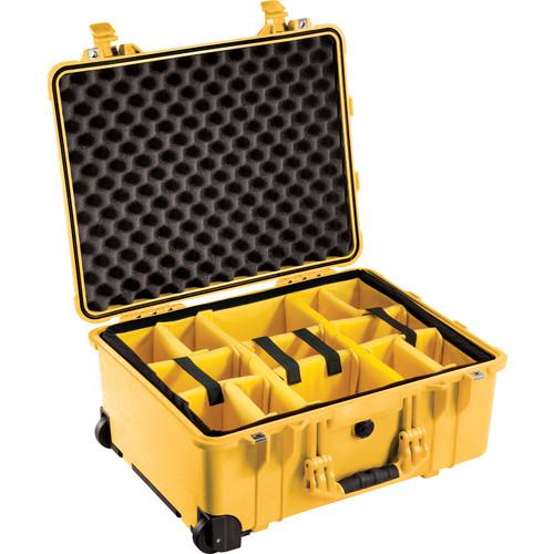 Pelican 1564 for the Waterproof 1564 Case with Yellow and Black Divider Set