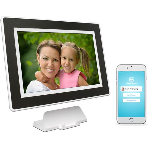 PhotoSpring 10.1" Digital Frame with 16GB
