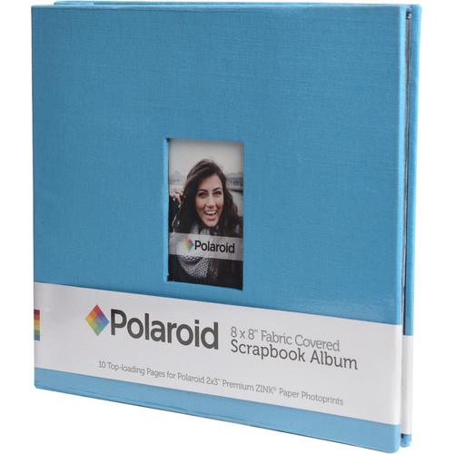 Polaroid Fabric Covered Scrapbook Album