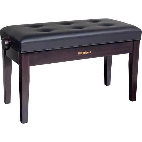 Roland RPB-D300 Duet Piano Bench with Adjustable Height and Cushioned Seat