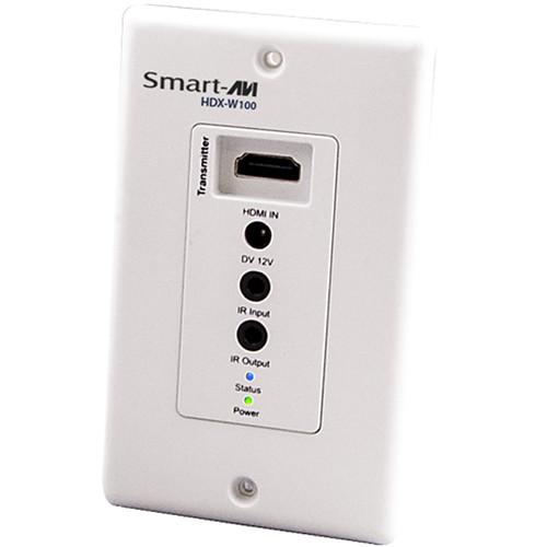 Smart-AVI HDMI IR Cat5 5E 6 Wall Plate Transmitter with HDX-W100TX and PS12V2A
