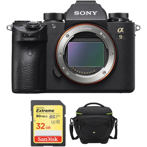 Sony Alpha a9 Mirrorless Digital Camera with Accessory Kit