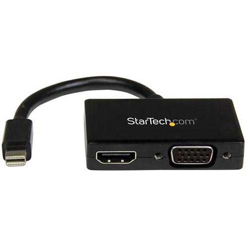 StarTech 2-in-1 Mini DisplayPort to HDMI VGA Travel Adapter Converter