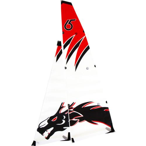 Venom Group Standard Sail Set For The V1-V5 Joysway Dragon Force DF65 RC Sailboat