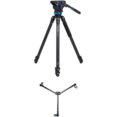 Benro S8 Video Tripod Kit with A373F Legs and DL06 Tripod Dolly