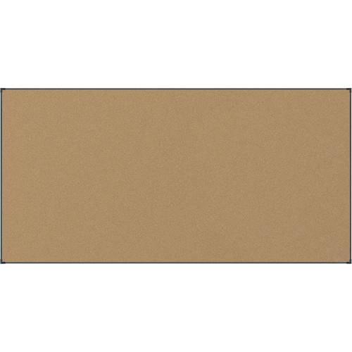 Best Rite Black Splash-Cork Tackboard with Aluminum Ultra Trim