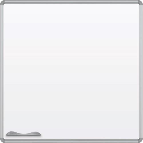 Best Rite Green-Rite Porcelain Markerboard with Silver Presidential Trim