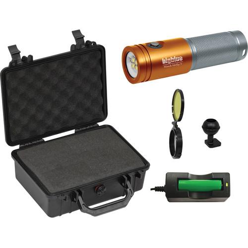 Bigblue Black Molly 5 Dive Light with Hard Case