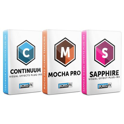 Boris FX Sapphire 11 Continuum 11 Mocha Pro 5 Bundle for Adobe Avid Flame OFX