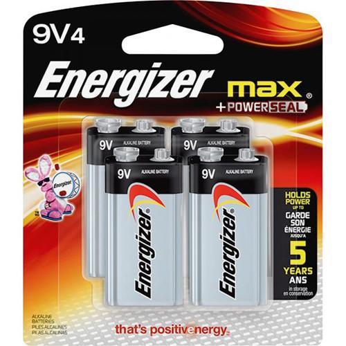 Energizer 9V Alkaline Batteries