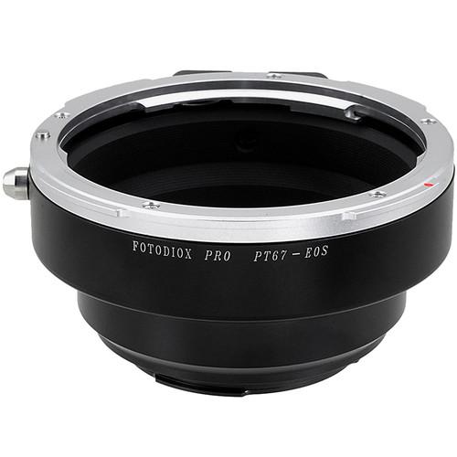FotodioX Pro Lens Mount Adapter with Generation v10 Focus Confirmation Chip for Pentax 6x7 Mount Lens to Canon EF or EF-S Mount Camera