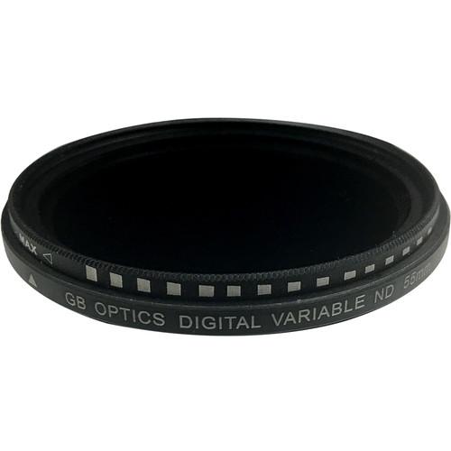 GB Optics 55mm Slim Variable Neutral Density 0.6 to 2.4 Filter
