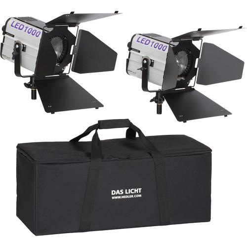 Hedler Profilux LED1000x 2-Light Soft Kit