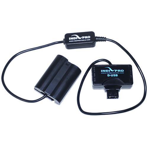 IndiPRO Tools Mini-Tap with Nikon EN-EL15 Dummy Battery Cable