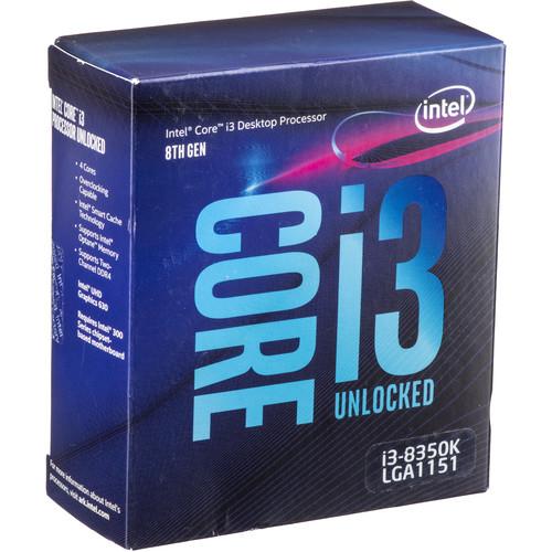 Intel Core i3-8350K 4.0 GHz Quad-Core LGA 1151 Processor