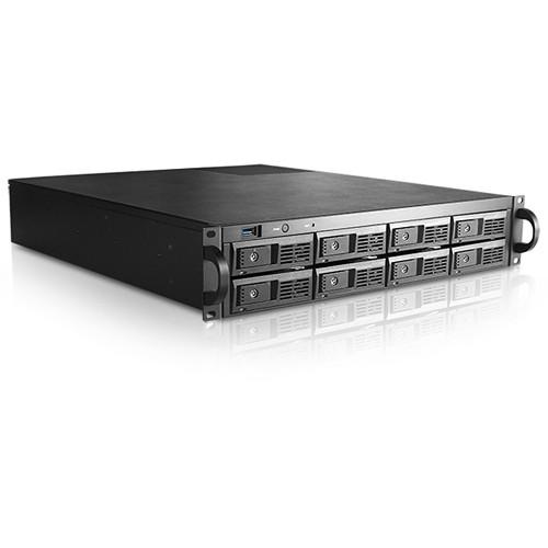 iStarUSA 2 RU 3.5" 8-Bay Tray-Less Storage Server Rackmount Chassis