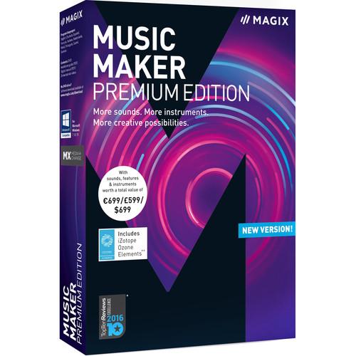 MAGIX Entertainment Music Maker Premium Edition - Music Production Software
