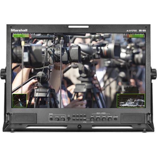 Marshall Electronics OR-185-AFHD Orchid 18.5" LCD Monitor with 3G-SDI Digital Analog Inputs