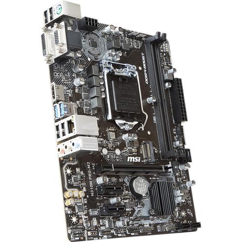 MSI H310M Pro-M2 LGA 1151 Micro-ATX Motherboard