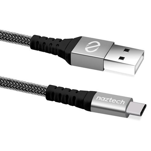 Naztech Braided USB Type-A to USB Type-C Charge Sync Cable
