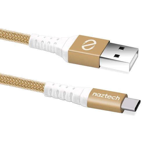 Naztech Braided USB Type-A to USB Type-C Charge Sync Cable