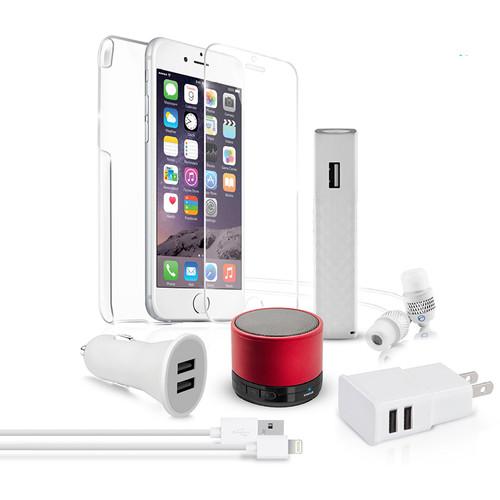 Naztech Red Carpet Premium 8 Essentials Kit for iPhone 6 6s Plus