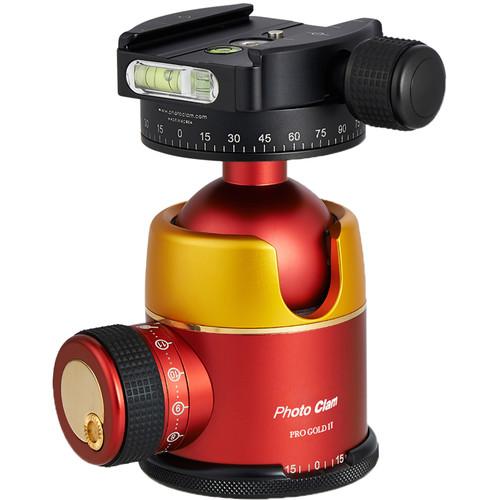 Photo Clam Pro Gold 2 Ball Head with Screw Knob Clamp
