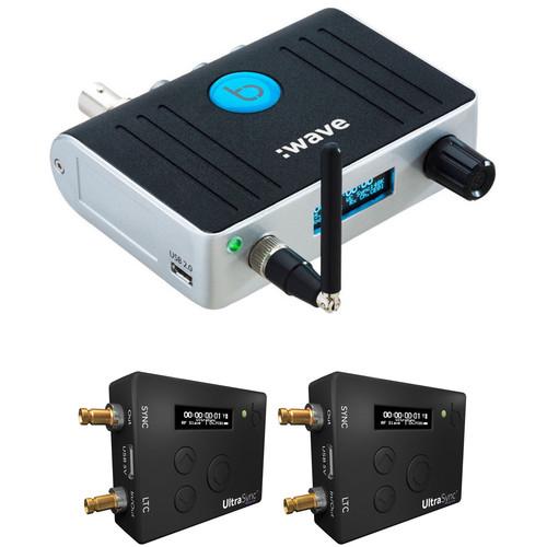 Timecode Systems :wave Generator with 2 UltraSync ONE Receivers