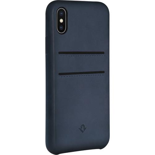 Twelve South Relaxed Leather Case with Pockets for iPhone X Xs
