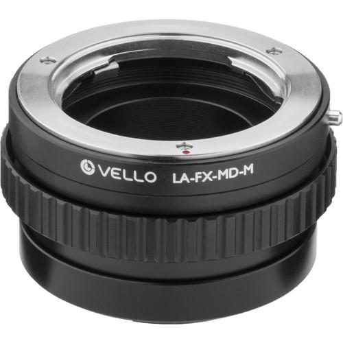 Vello Minolta MD Lens to Fujifilm X-Mount Camera Lens Adapter with Macro
