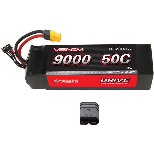 Venom Group DRIVE Series Traxxas X-Maxx RC 50C 4S 9000mAh 14.8V LiPo Battery