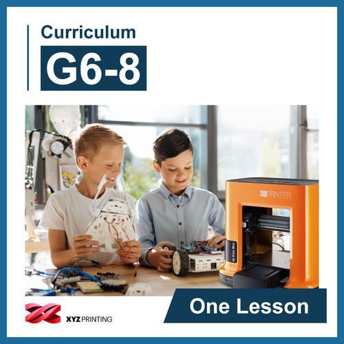 XYZprinting Grades 6-8 STEAM Curriculum: One Lesson
