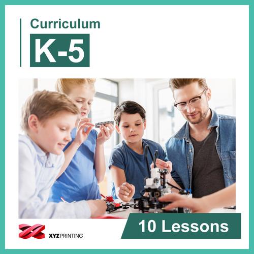 XYZprinting Grades K-5 STEAM Curriculum 1-Year Subscription