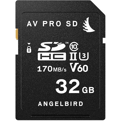 Angelbird 32GB AV Pro UHS-II SDHC Memory Card