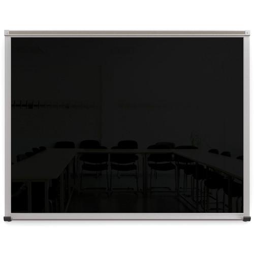 Balt Framed Magnetic Glass Dry Erase Whiteboard