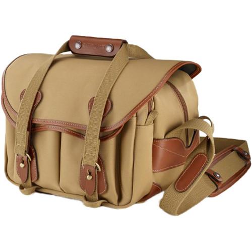 Billingham 225 Shoulder Bag Khaki with Tan Leather Trim