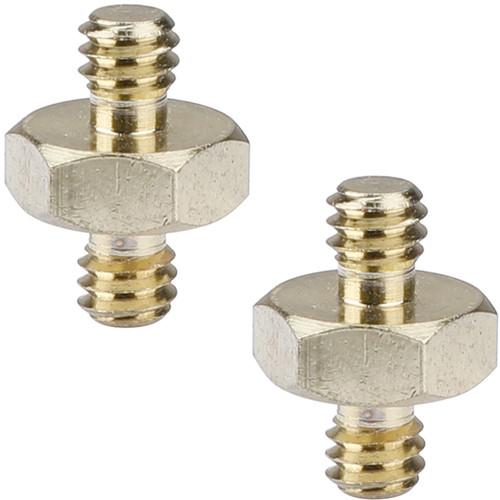 CAMVATE Double Male Thread Adapter With Hex Nut